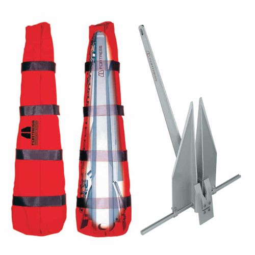 Capa de viagem para barco - Stowaway System - Fortress Marine Anchors - vermelha