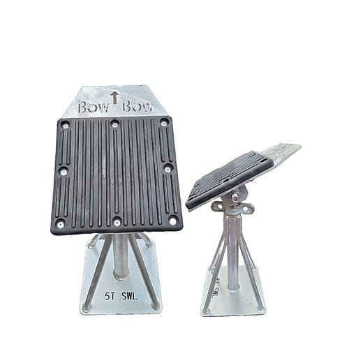 Cavalete de apoio para barco - KB5  - The Yacht Leg & Cradle Co - ajustável / galvanizado