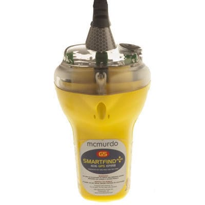 Baliza de emergência para barco - SMARTFIND G5 MANUAL - McMurdo - GPS