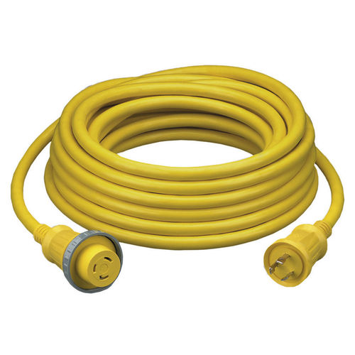 Cabo extensor - HBL61CM0 Serie - Hubbell Marine Electrical Products - para barco / com tomada estanque