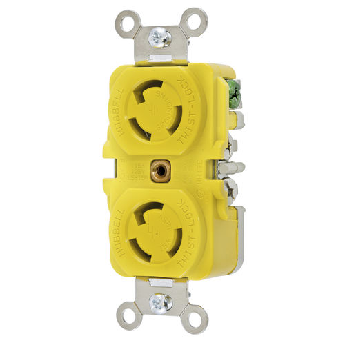 Tomada elétrica para píer - HBL47CM00 - Hubbell Marine Electrical Products - fêmea