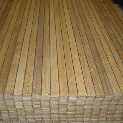 Painel para revestimento de convés - ST - World Panel Products Inc - em teca / em compensado / laminado