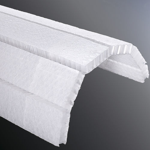 Material de núcleo colmeia em polipropileno - NIDAPLAST 8DB - Nidaplast - flexível