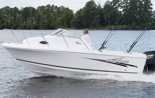 Lancha Day Cruiser com motor de popa - 20 EXPRESS - Pro Line Boats - de pesca esportiva