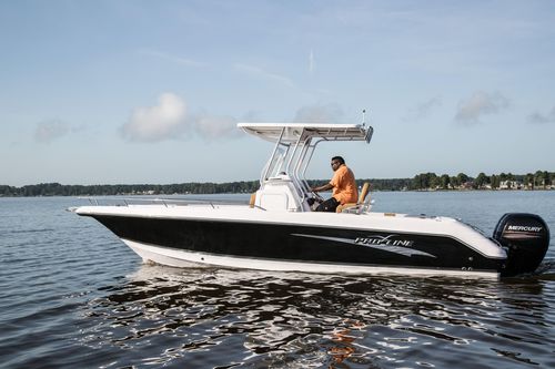 Lancha de console central com motor de popa - 26 SUPER SPORT - Pro Line Boats - bimotor / de pesca esportiva / com T-Top