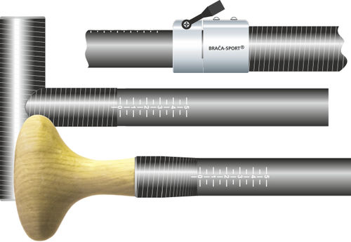 Pagaia para prancha de stand-up paddle - KAHANA - Braca-sport - de lazer / simétrica / simples