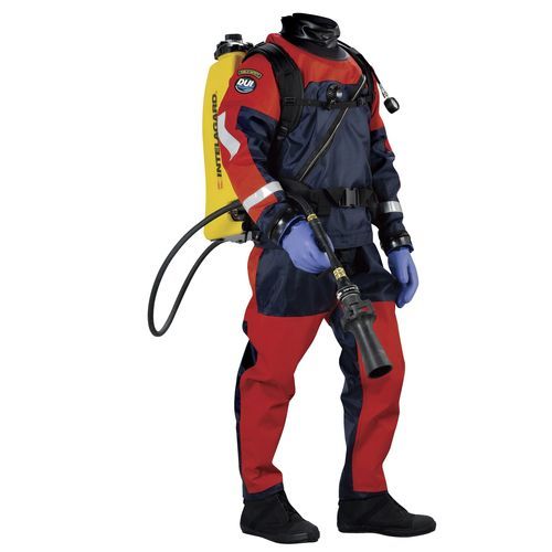 Roupa completa de mergulho - PUBLIC  - Diving Unlimited International - para mergulho profissional / roupa seca / de mangas longas