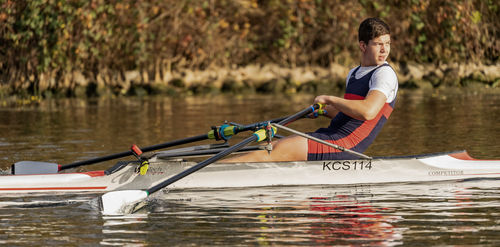 Barco de remo de regata - COMPETITOR - Wintech Racing - single skiff