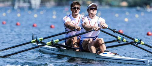 Barco de remo de regata - F24 - Filippi - double skiff