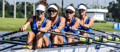 Barco de remo de regata - F53 - Filippi - four skiff