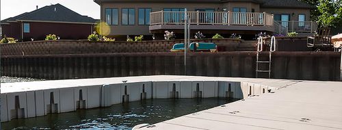Píer flutuante - UPK201 series - CONNECT-A-DOCK - modular / de atracação / para marina