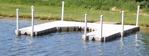 Píer flutuante - UPK101 series - CONNECT-A-DOCK - modular / de atracação / para marina