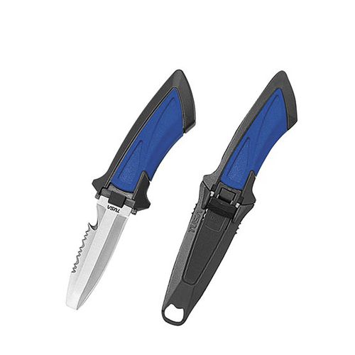 Faca de mergulho - Mini - Tusa - com lâmina de corte duplo / com cortador de linha