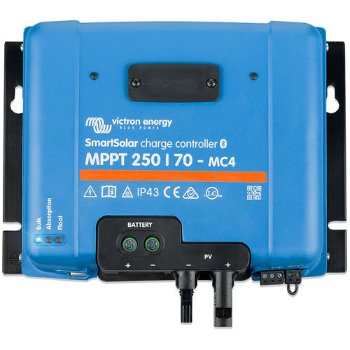 Controlador de carga para bateria - SmartSolar MPPT series - Victron Energy - painel solar / para barco