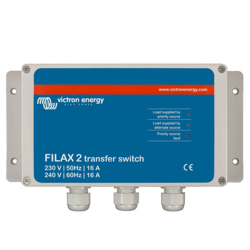 Comutador para barco - Filax 2 - Victron Energy - para circuito elétrico / automático