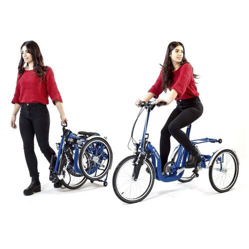 Triciclo dobrável - R32 - Di Blasi - para idosos / para pessoas com mobilidade reduzida