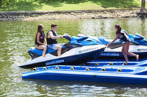 Píer flutuante - HP EXTREME™ - HydroHoist - para atracação a seco de jet-skis / para marina / em material plástico