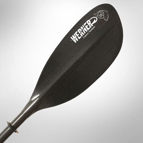 Pagaia para caiaque - CYPRUS: HOOKED  - Werner Paddles - de pesca / assimétrica / dupla