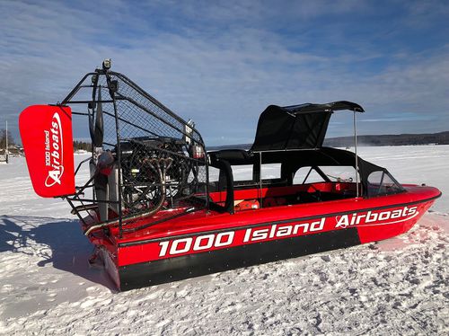 Aerobarco da linha comercial - 24' Caravan - 1000 Island Airboats - para transporte de passageiros / turístico