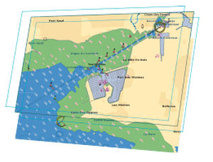 Mapa digital - Vector  - MaxSea International