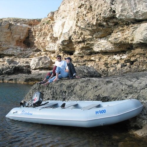 Barco inflável com motor de popa - Master 2 - Adventure Inflatable boats - dobrável / open / de mergulho
