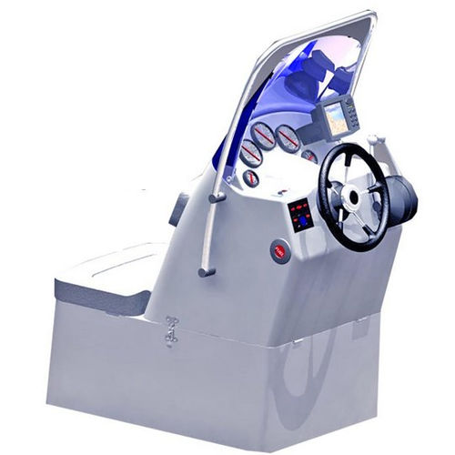 Console central de pilotagem - SL-2 - Adventure Inflatable boats - com banco à frente