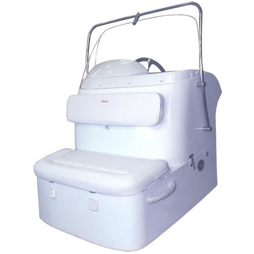 Console central de pilotagem - Adventure Inflatable boats - com encosto / com banco à frente / de 2 lugares