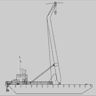 Barcaça-guindaste - DERRICK-PONTOON  - Raidco Marine