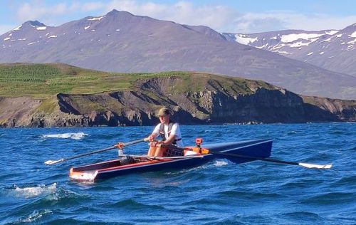 Barco de remo de regata - Co1x Coastal - Baumgarten Bootsbau - de lazer / single skiff / sem timoneiro