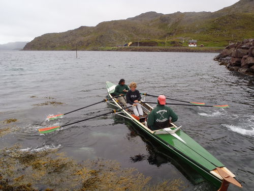 Barco de remo de turismo - E2x+ - Baumgarten Bootsbau - de lazer / double skiff / com timoneiro