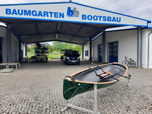 Barco de remo clássico - Traditional Trainer Einer - Baumgarten Bootsbau - de turismo / de lazer / single skiff