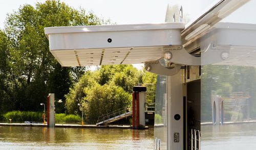 Porta para iate - Cramm Yachting Systems BV - de correr / em aço