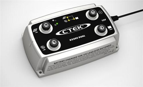 Fonte de alimentação elétrica CC - D250S DUAL - Ctek - marítima / carregador de bateria