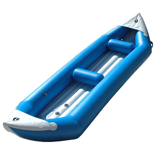 Canoa inflável - VISTA - AQUADESIGN - multiusos / de 2 lugares / azul
