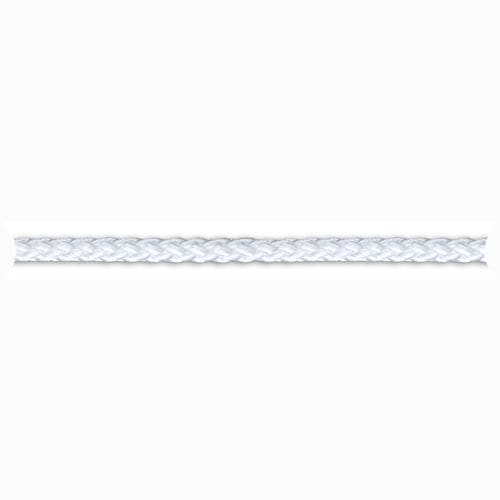 Cabo náutico multiusos - K CORD - English Braids - com trançado duplo / alma em poliéster / branco