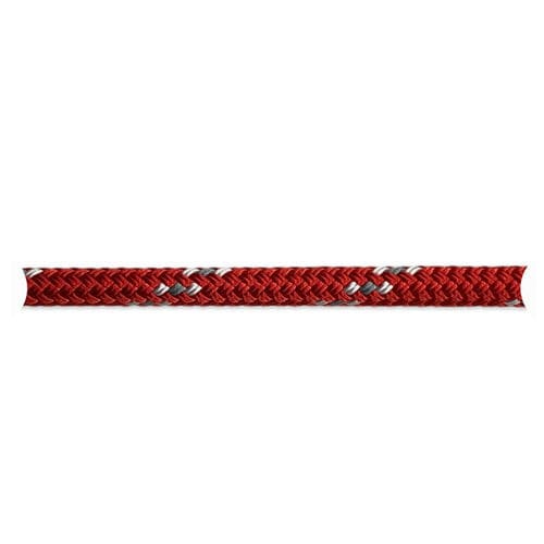 Cabo náutico multiusos - D- RACER 24 - English Braids - com trançado simples / alma em poliéster / vermelho