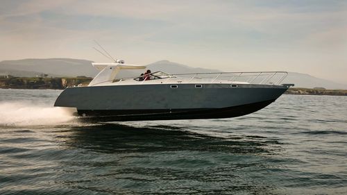 Barco profissional barco-patrulha - 1250-3L - MOGGARO ALUMINIUM YACHTS - com motor de centro / em alumínio