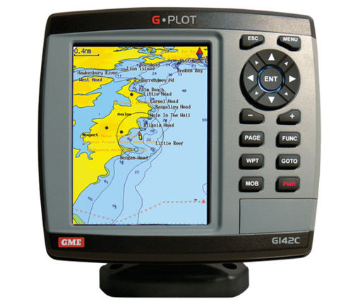 Instrumento multifuncional leitor de cartões - G142C - GME electrophones - GPS / náutico / em cores
