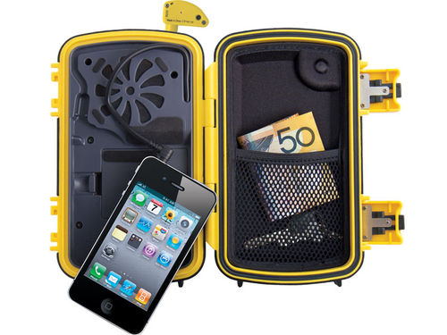 Caixa para iPhone - SOUND SAFE PLUS - GME electrophones - à prova de água