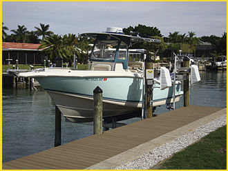 Motor auxiliar - GATORVATOR™ - E-DRIVE - Golden Boat Lifts & Marine Systems - elétrico / para embarcação de recreio / para elevador de barcos