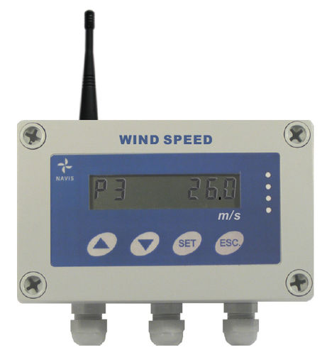 Instrumento multifuncional cata-vento - WSM 300 - NAVIS elektronika - anemômetro / náutico / digital