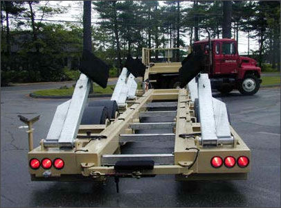 Carreta rodoviária - HHT series - Hostar - para veleiro / hidráulica / elétrica