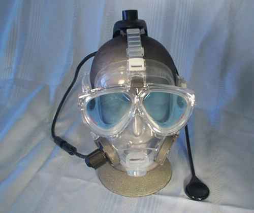 Sistema de comunicação submarino - COM-FF for Mantis full face mask - DIVELINK Communications Ltd.
