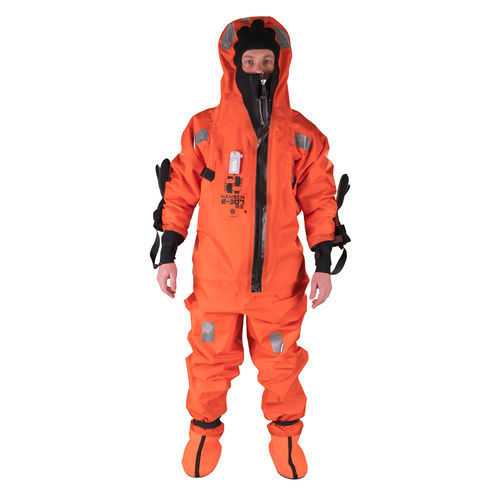 Roupa seca de imersão - E-307 III - Hansen Protection AS - integral / com capuz / 3 mm