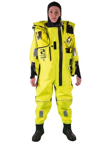 Roupa completa para uso profissional - SeaAir Barents 2 - Hansen Protection AS - de sobrevivência / para tripulante de helicóptero / roupa seca