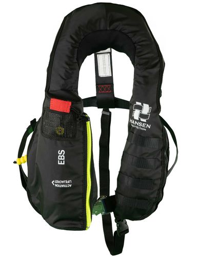 Colete salva-vidas autoinflável - SeaLion Euro Passenger  - Hansen Protection AS - 275 N / unissexo / com arnês de segurança