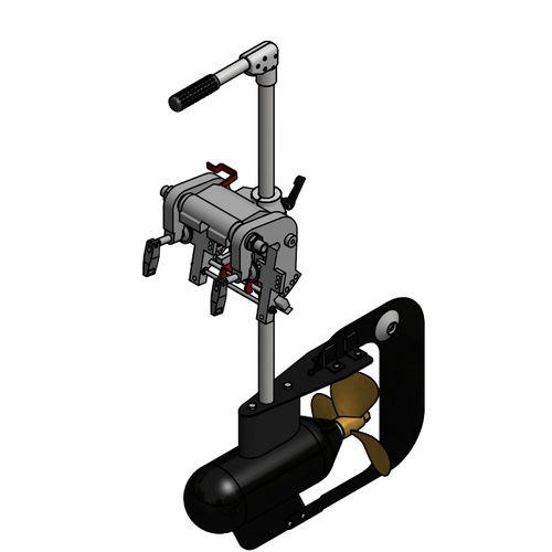 Motor de popa - ACAV 1,8  - Kräutler Elektromaschinen - elétrico / para embarcação de recreio