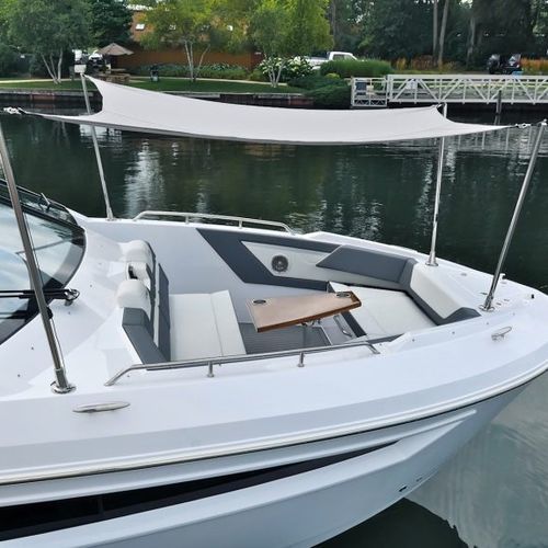 Lona tensionada para barco a motor - Makefast