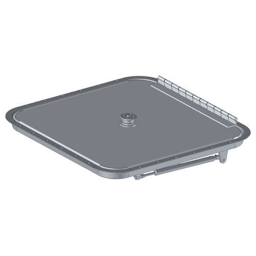 Gaiuta para barco - 2400 Series - Opacmare - retangular / de abrir
