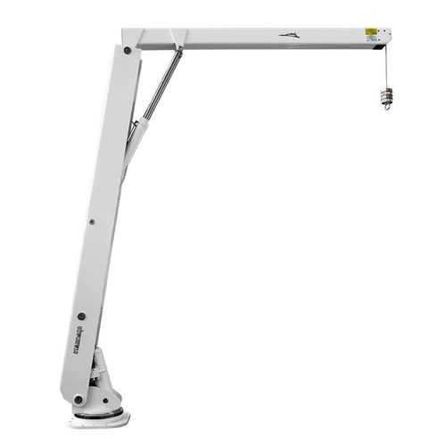 Turco para barco - 3047 series - Opacmare - hidráulico / telescópico / dobrável